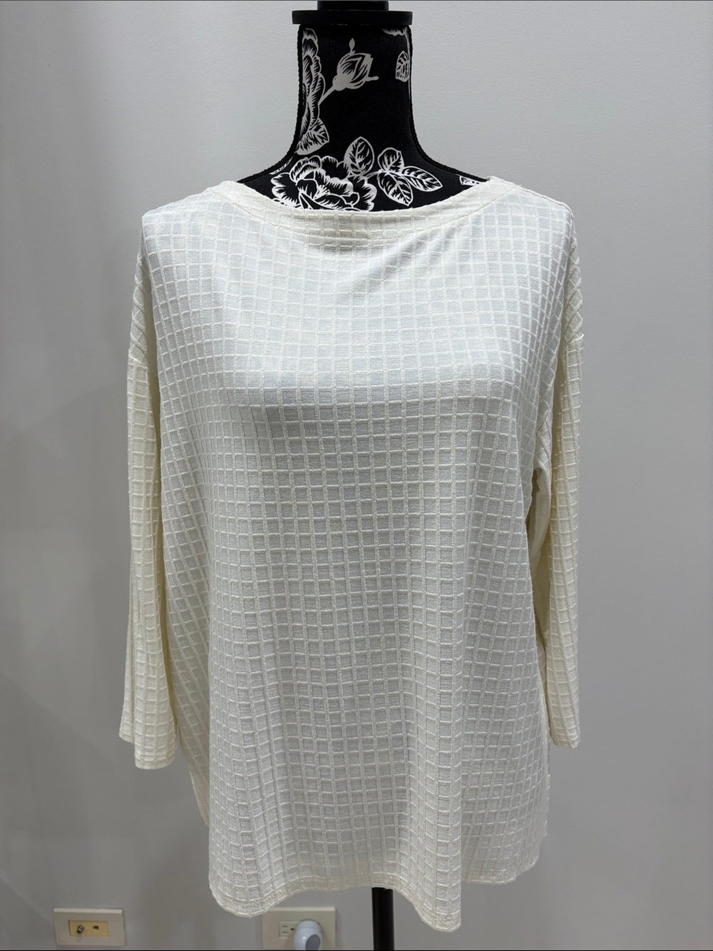 J Jill Wherever cream top size medium